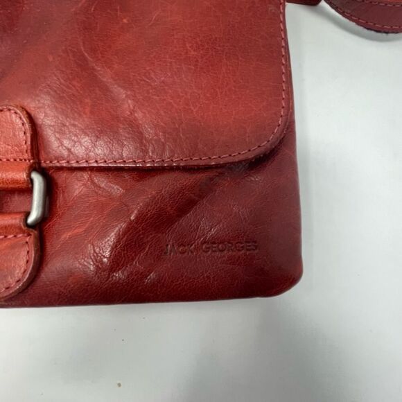 Jack Georges Genuine Leather Crossbody Bag - Picture 15 of 16